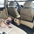 Dog Car Barrier Vehicle Pet Barrier Backseat Mesh Dog Car Divider Net with Adjusting Rope and Hook Suitable for SUV Pickup and Small Car (43.3In X 23.62In)